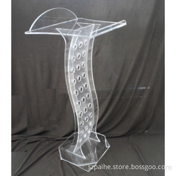 Plexiglass Information Counter